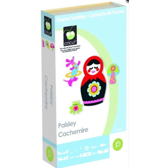 Cricut Cartridge "PAISLEY CACHEMIRE" - Picture 1 of 6